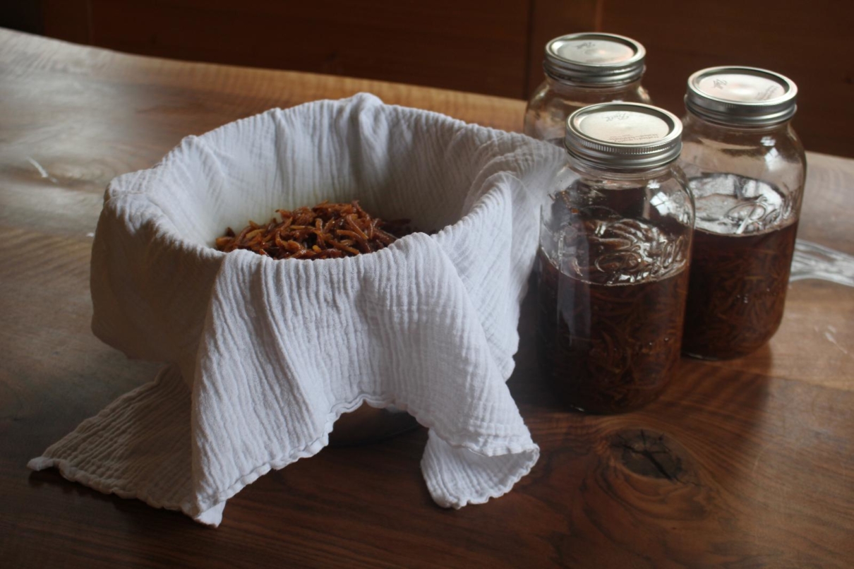 Quittenlikör mit Kardamom – Utas Glück