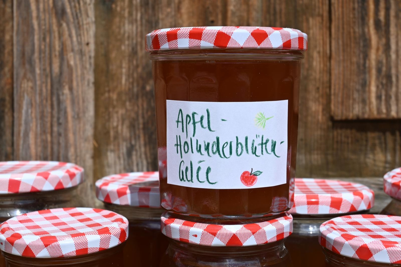 Apfel-Holunderblüten-Gelée – Utas Glück