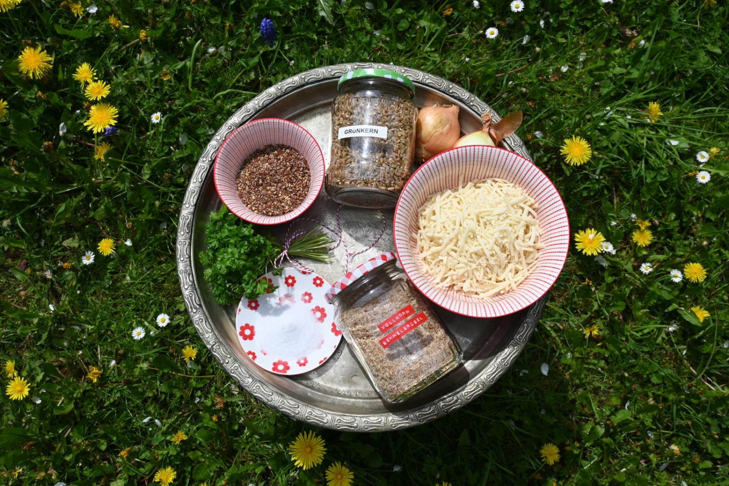 Vegane Grünkernbratlinge – Utas Glück