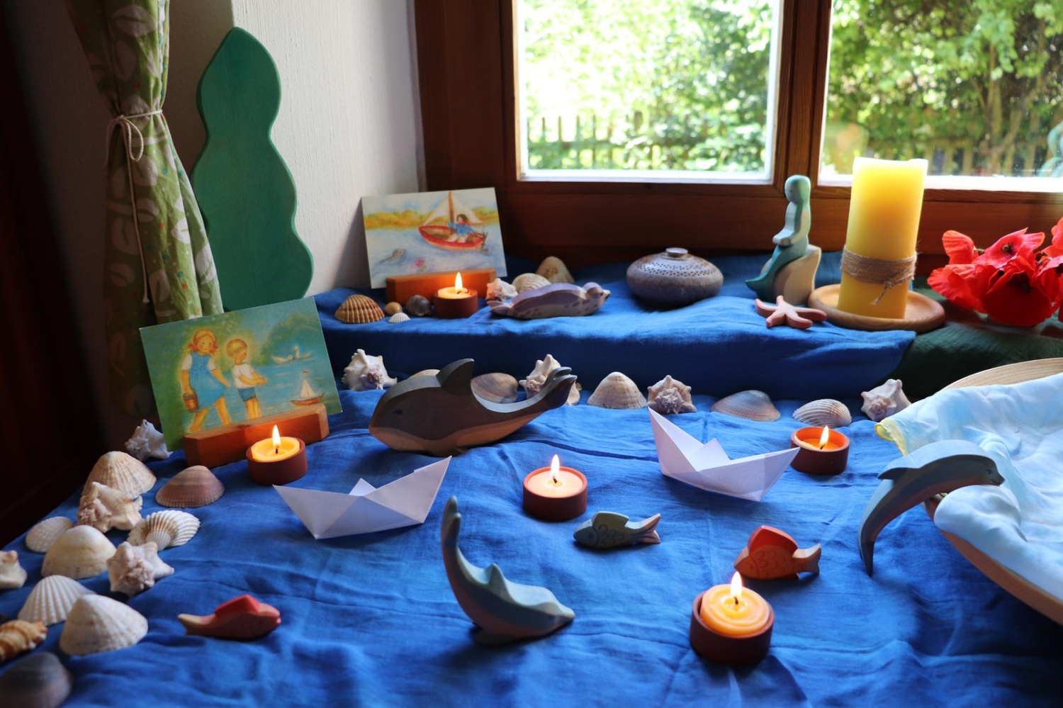 Unser Jahreszeitentisch im Juni – Utas Glück Unser Jahreszeitentisch im Juni – Utas Glück