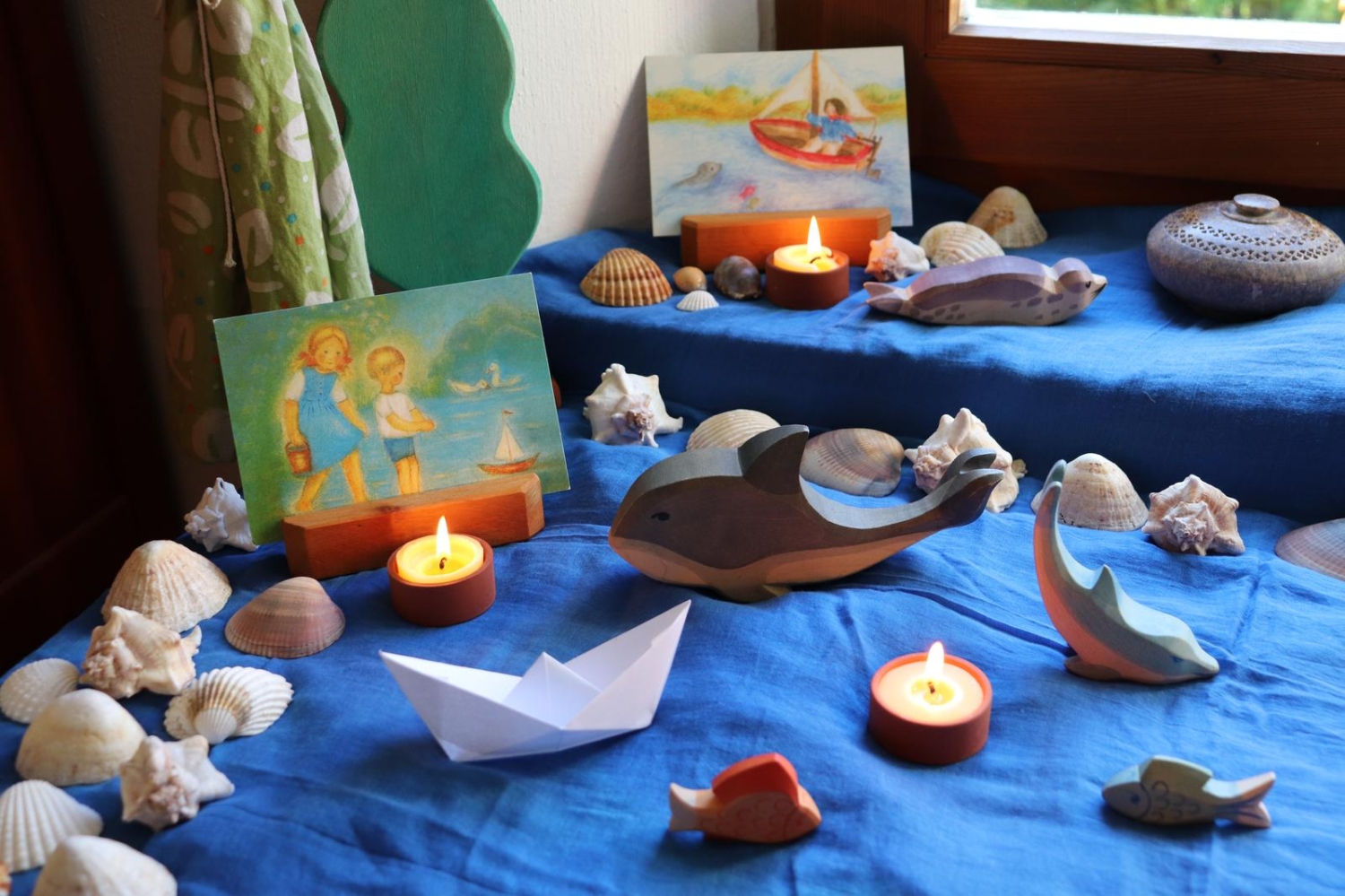 Unser Jahreszeitentisch im Juni – Utas Glück Unser Jahreszeitentisch im Juni – Utas Glück