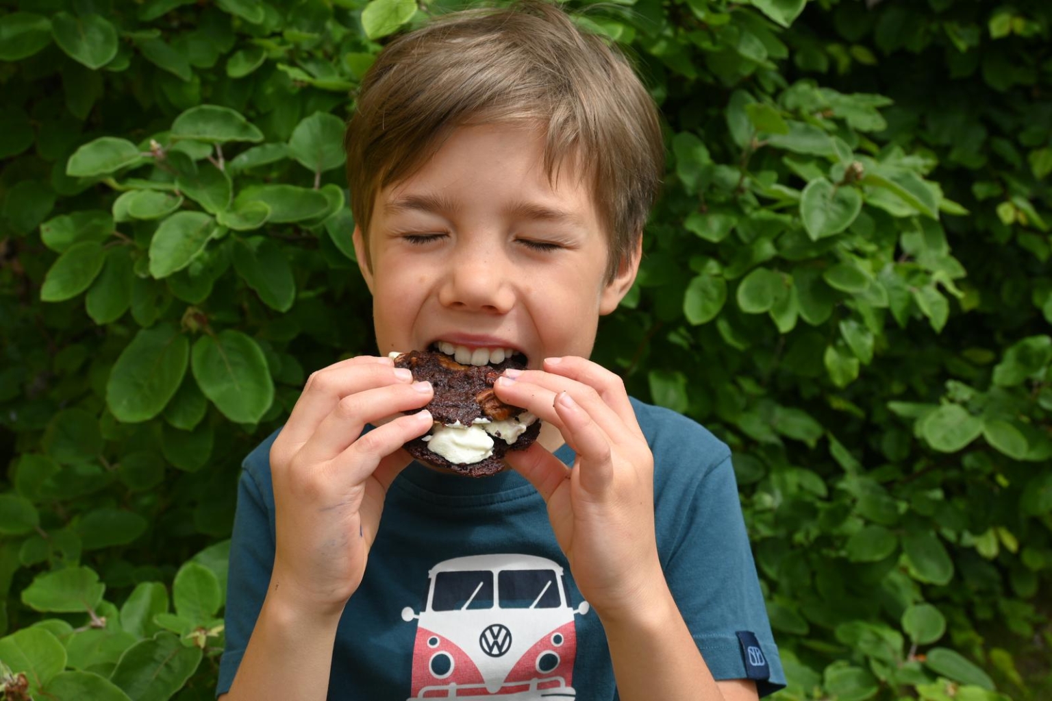 Vegane Schoko-Pekannuss Icecream Sandwiches – Utas Glück